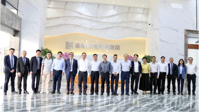 中国环境监测总站及省市区领导一行莅临金年金字招牌(jinnian)环境调研指导